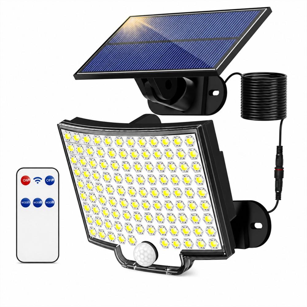 Reflector Autonomo Con Panel Solar Recargable Ip 65 1500Ma img #1