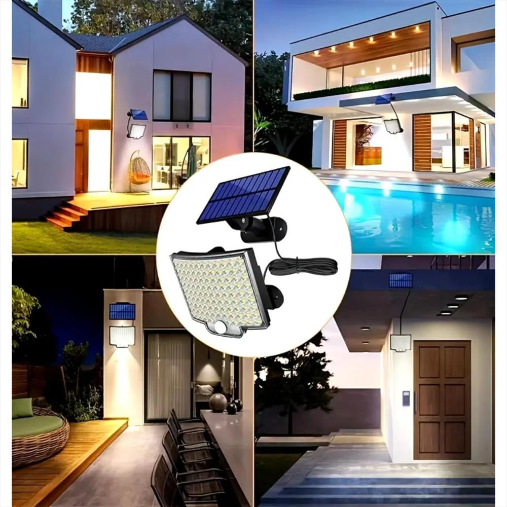 Reflector Autonomo Con Panel Solar Recargable Ip 65 1500Ma img #4