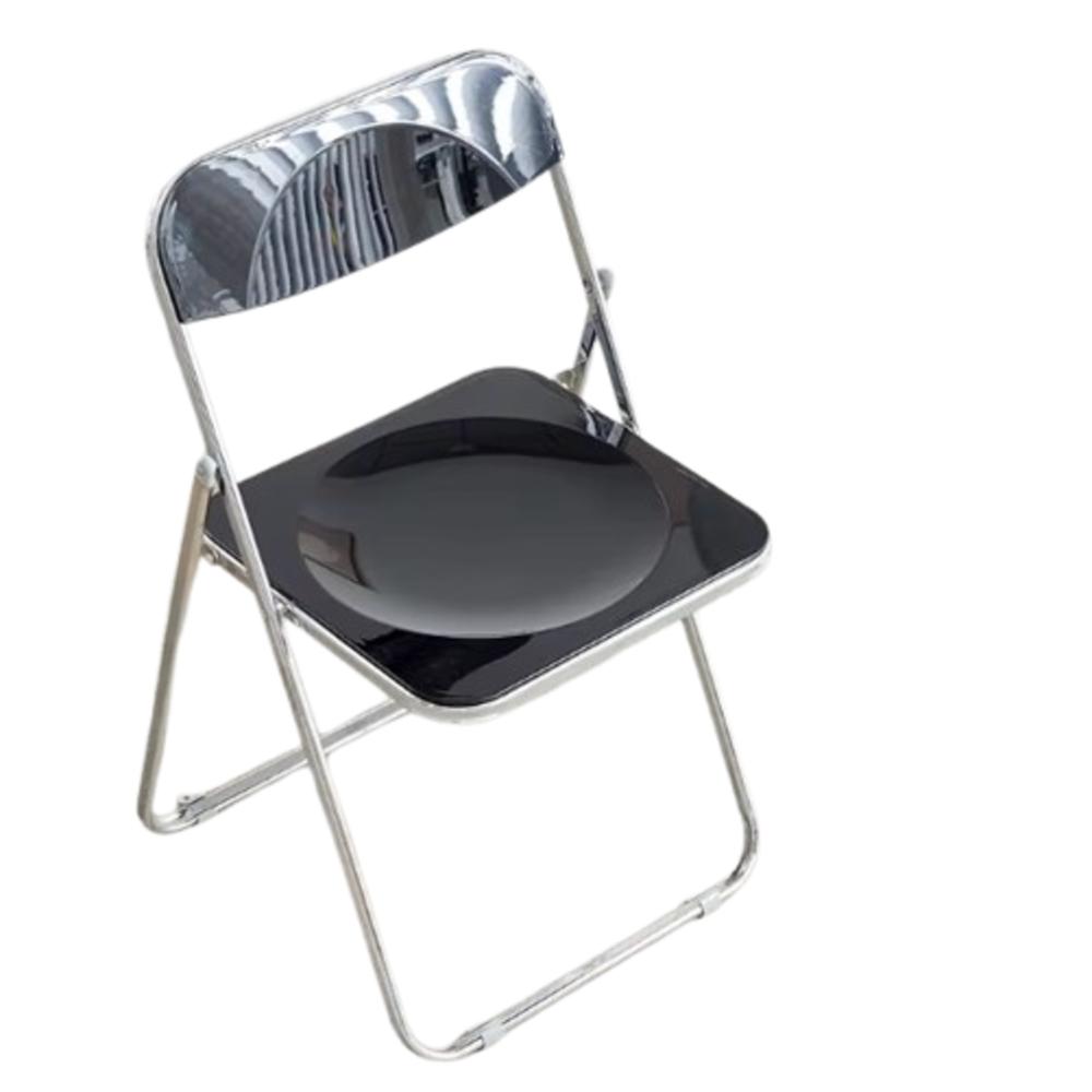 Silla Transparente Negra img #1