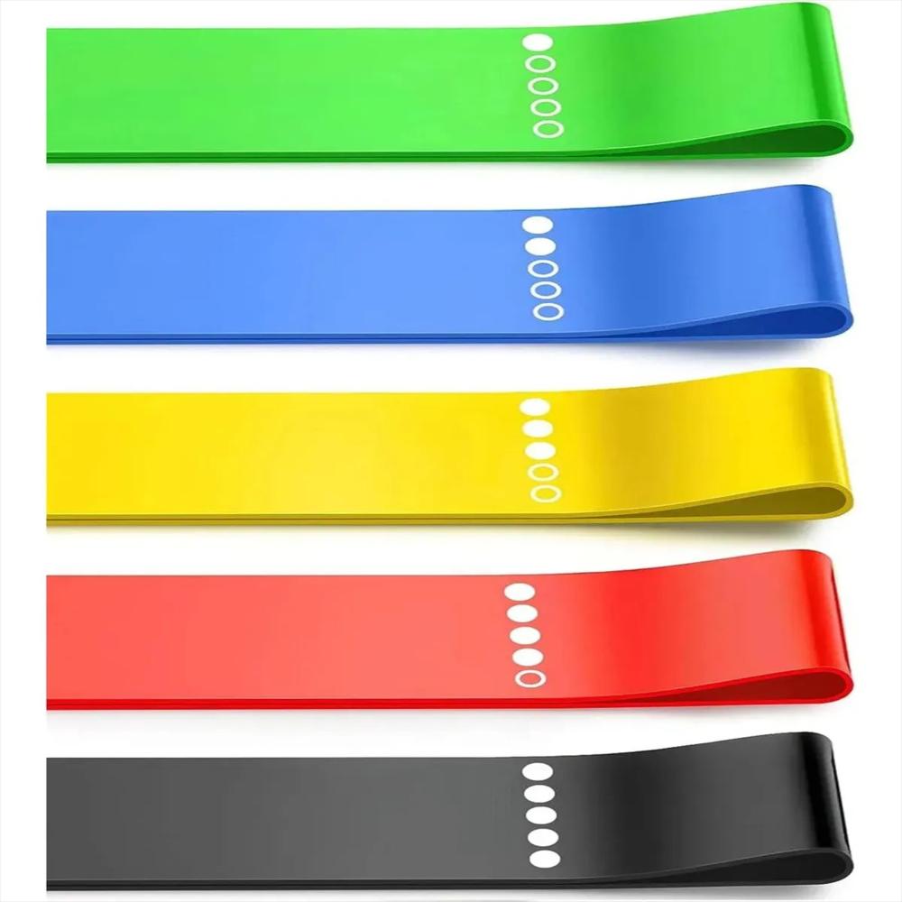 Kit De Ejercicio Bandas Elasticas De Latex 5 Niveles img #1