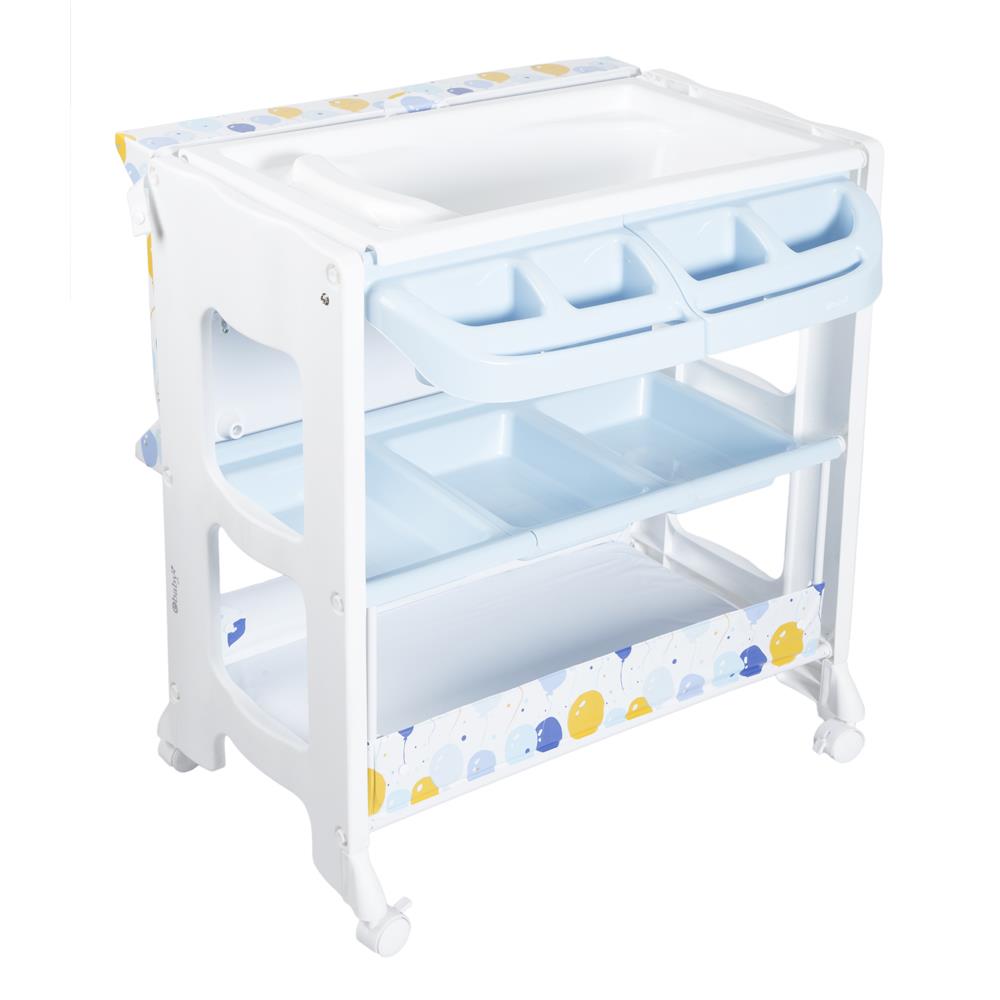Bañera cambiador Ebaby Azul img #2