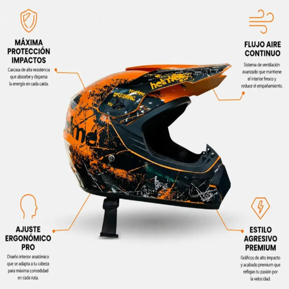 Casco Moto 801 img #2