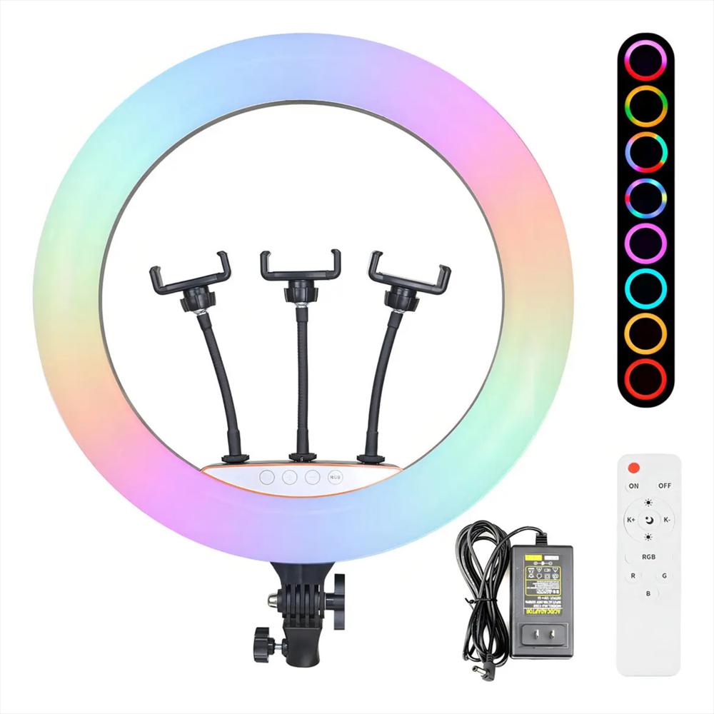 Aro De Luz Rgb 26 Centímetros + Trípode img #4