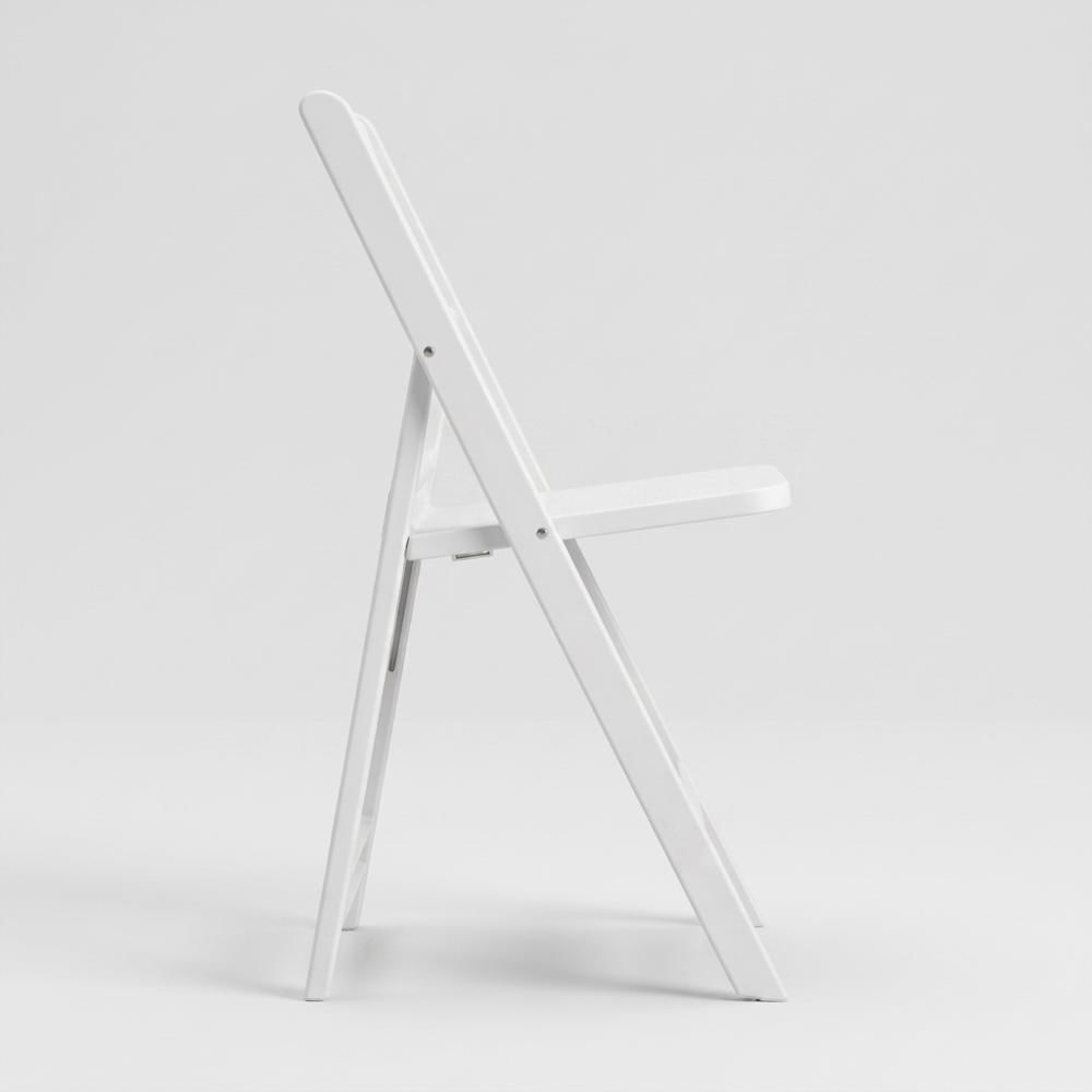 Silla Plegable Erin, Blanco, Diseño Práctico Y Funcional img #2