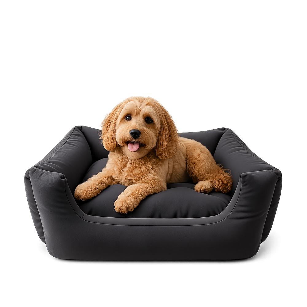 Cama Delfos Gigante Negro img #1