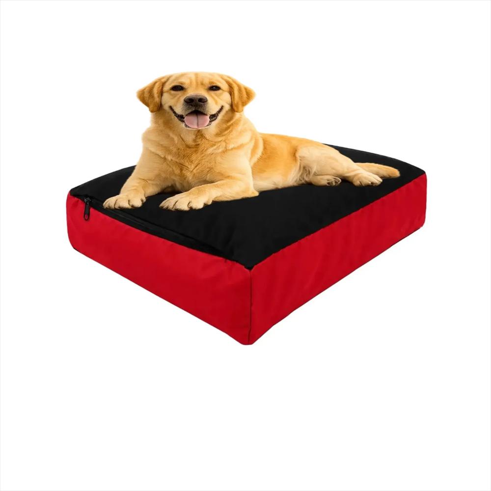 Colchon Lavable Grande Rojo img #1