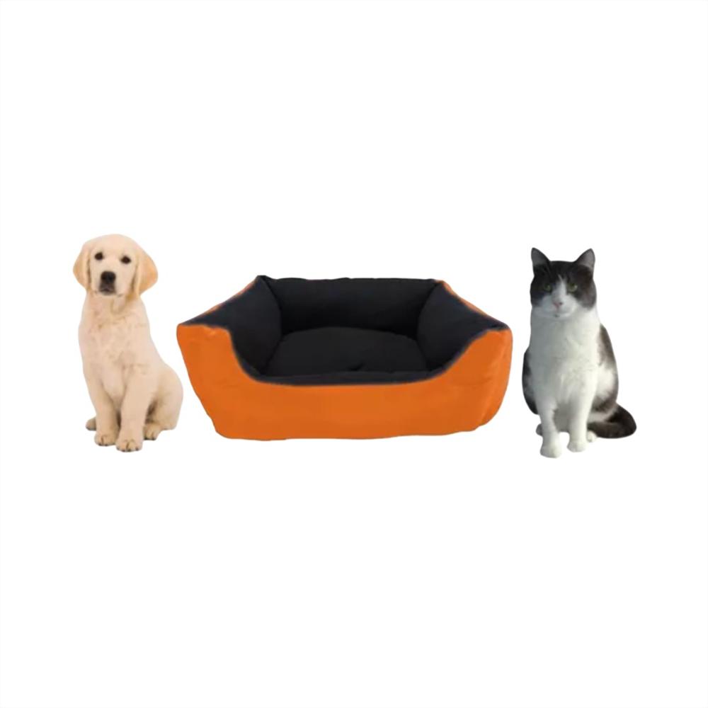 Cama Lavable Mediana Naranja img #1
