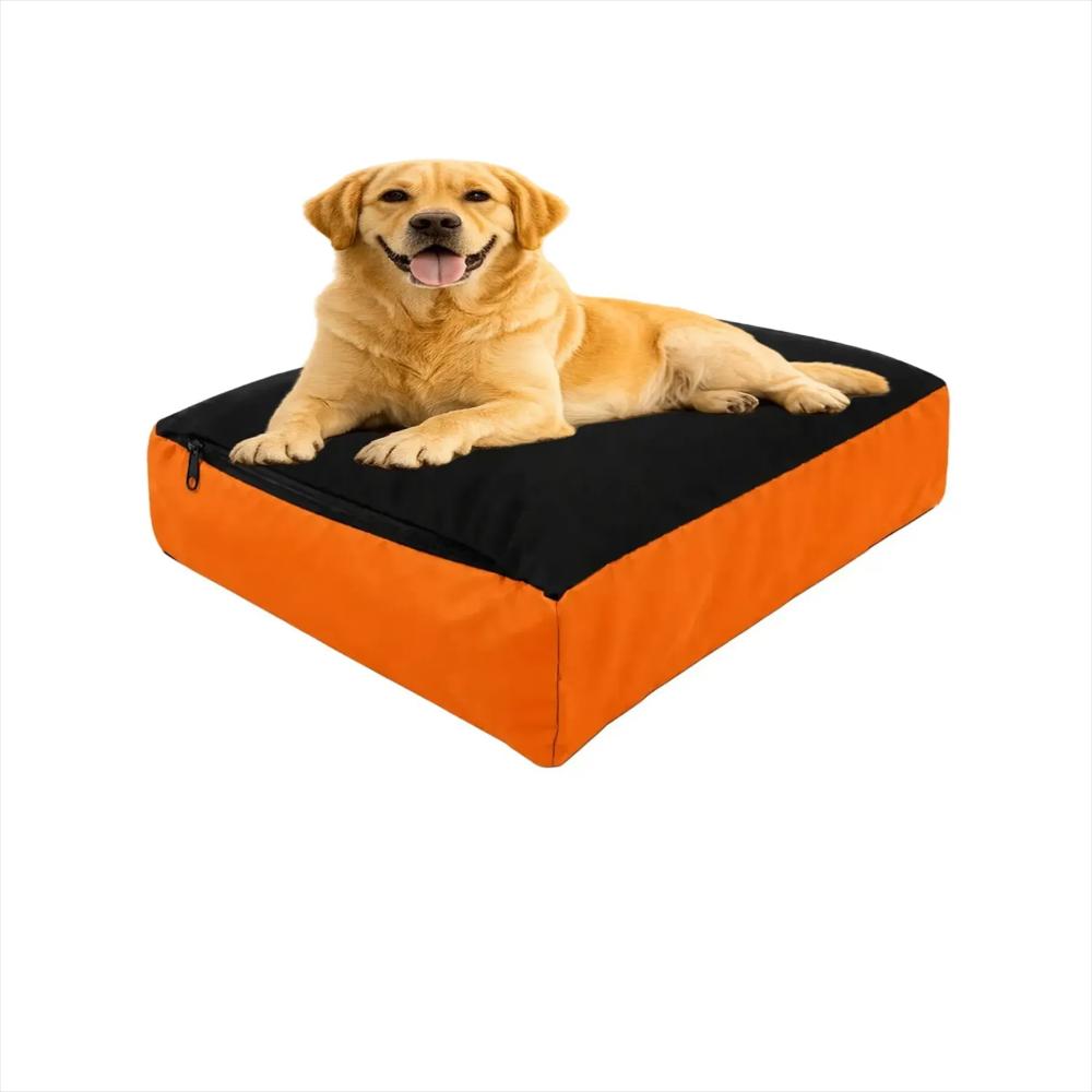 Colchon Lavable Grande Naranja img #1