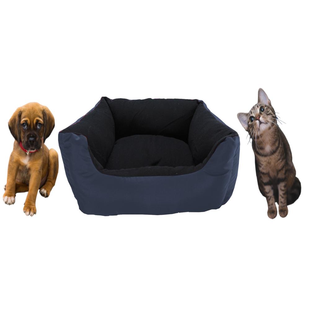 Cama Lavable Mediana Azul Oscuro img #1