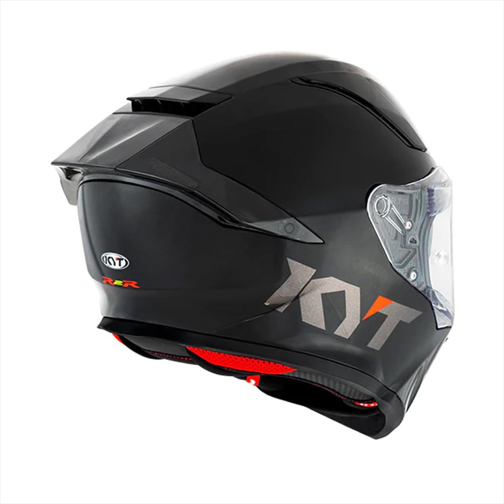Casco Kyt R2r Negro Plano Mate img #2