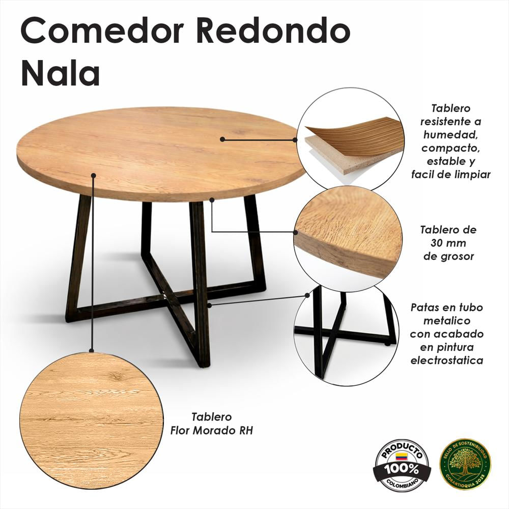 Comedor Redondo Nala img #2