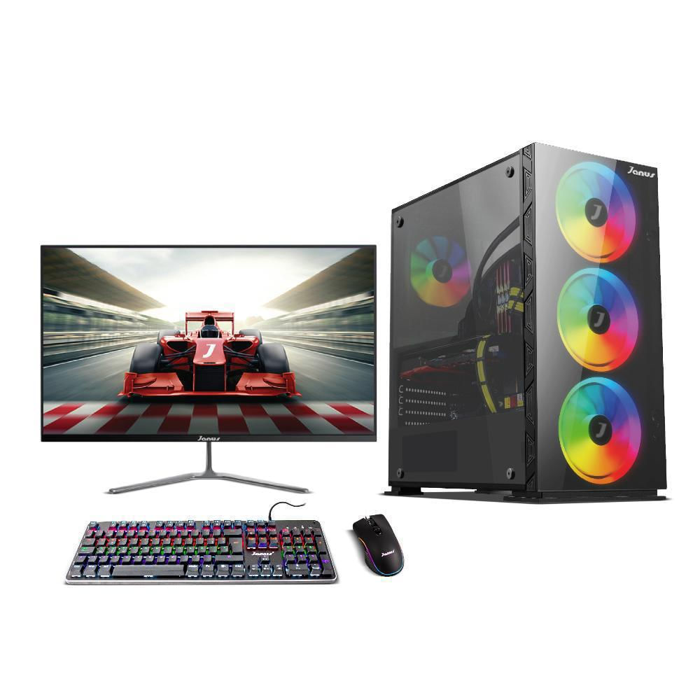 Janus Amd Ryzen 5 3400G, Ram 8Gb Rgb, Disco  240Gb, Monitor Janus 22" img #1