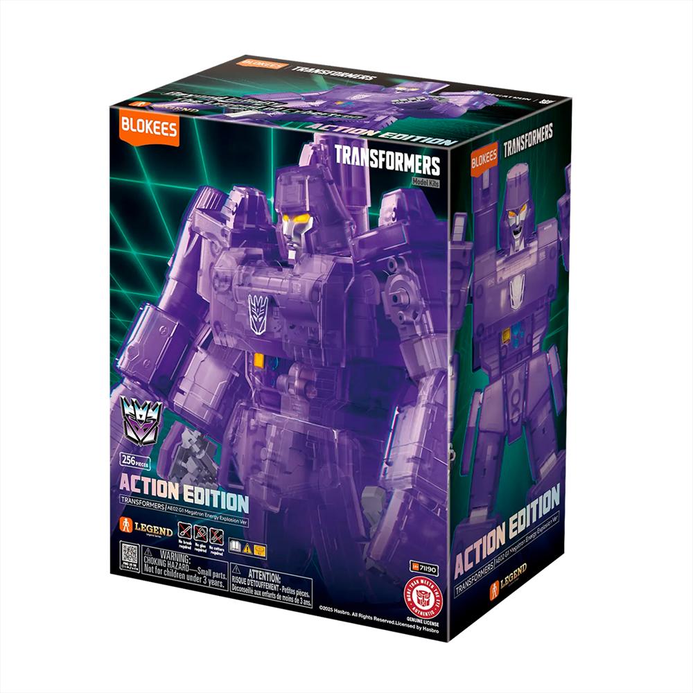 Model Kit De Blokees Transformers Action Edition Ex G1 Megatron img #3