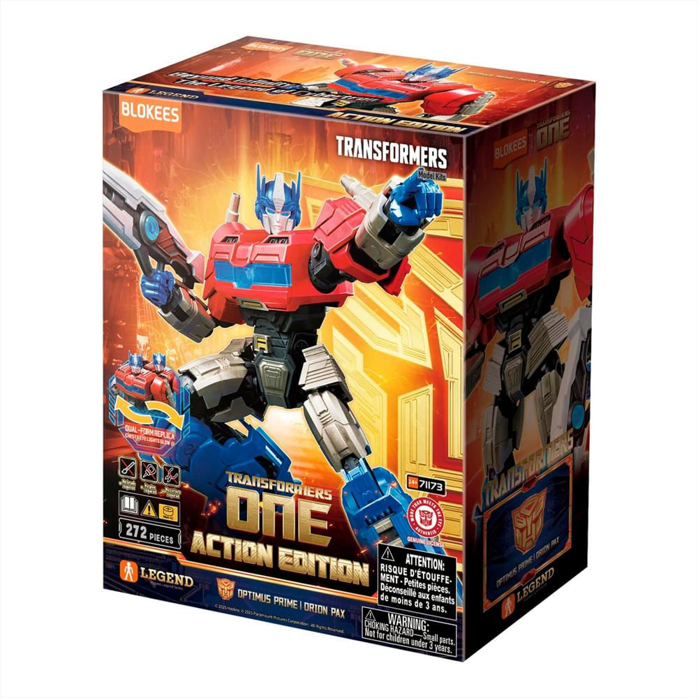 Model Kit De Blokees Transformers Action Edit 04 One Optimus Prime img #2