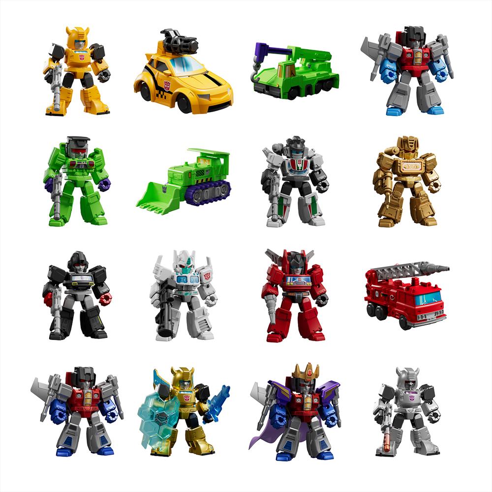 Model Kit De Blokees Transformers Defender V02 Overthrow Surtido img #1