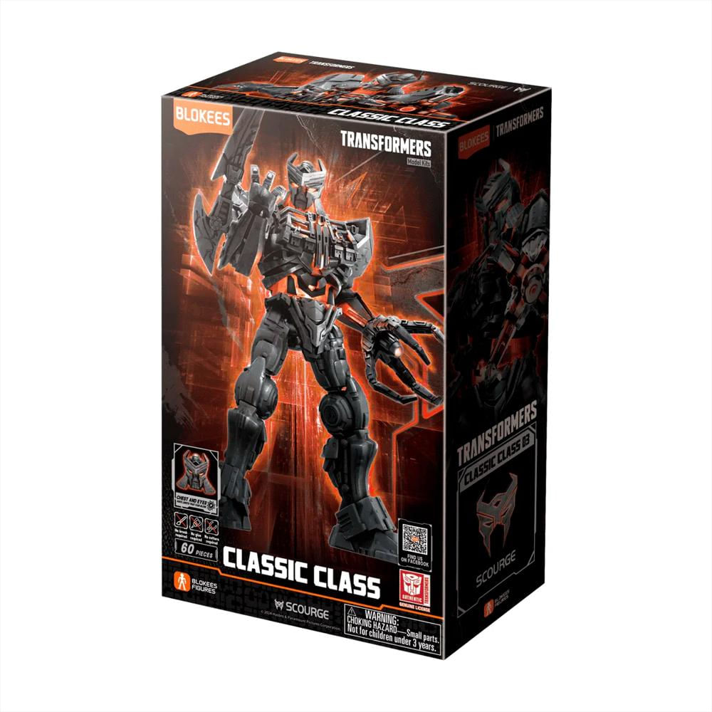 Model Kit De Blokees Transformers Classic Classs 03 Scourge img #2