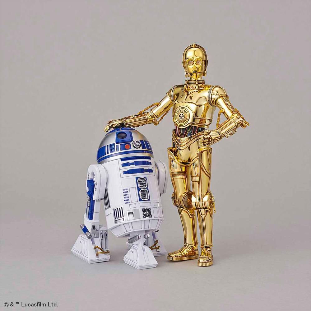 Maquetas De Modelo 1/12 C 3Po R2 D2 img #4