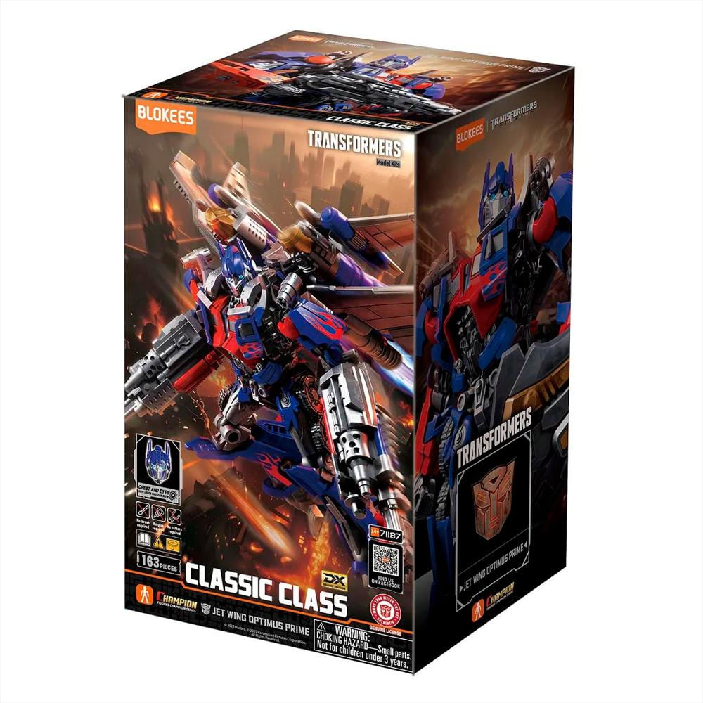 Model Kit De Blokees Transformers Classic Class 21 Jet Wing Optimus img #2