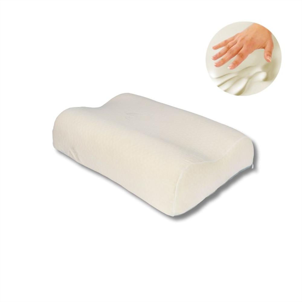 Almohada Ortopedica Viscoelastica Con Memoria Cervical Alta img #1