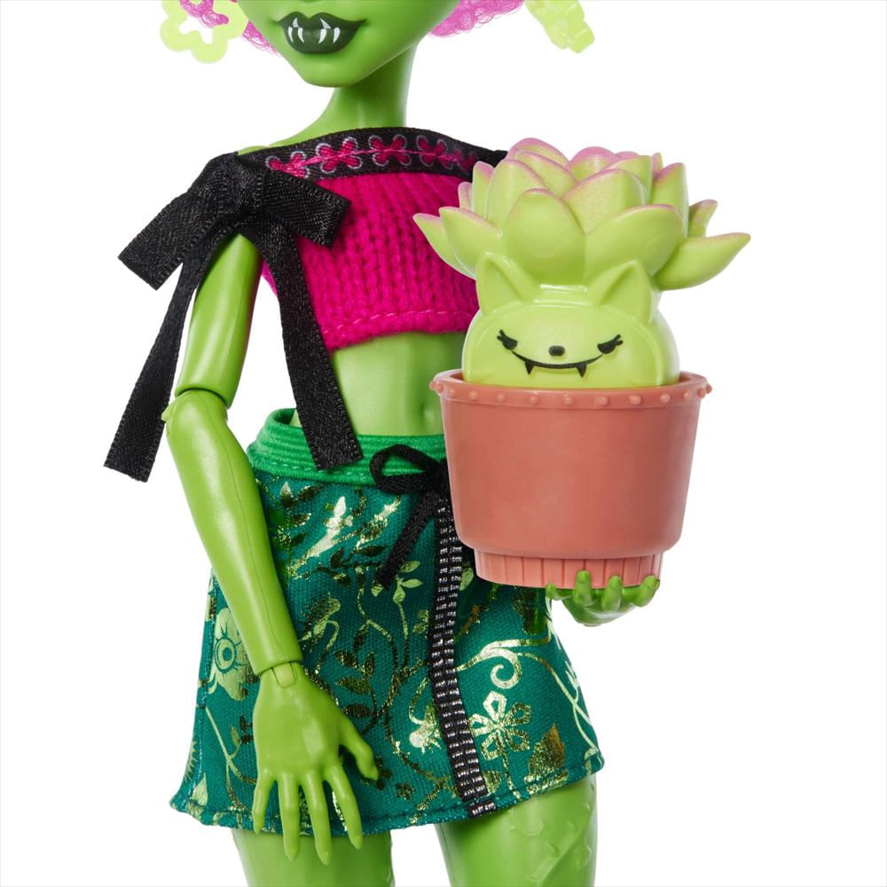 Muñeca Monster High Self Scare Secrets Venus Mcflytrap Con 13 Accesorios img #5