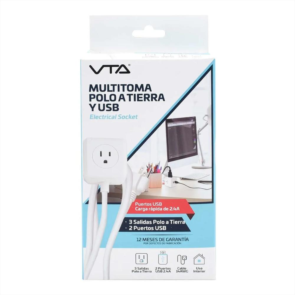 Multitoma Tipo Cubo Vta Vta 71705 img #4