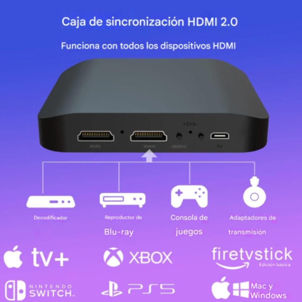 Cinta Luz Led Para Tv Con Modulo Hdmi img #2