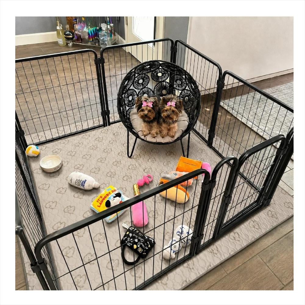 Corral Para Perros 60 Cm De Altura, Resistente 8 Paneles img #3