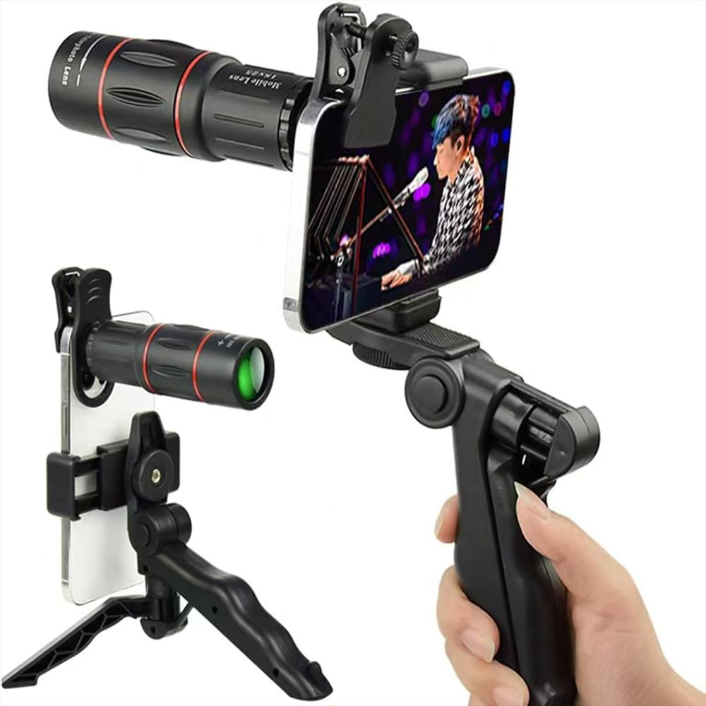 Monocular Potente 64X25 Con Soporte De Celular Y Tripode img #1