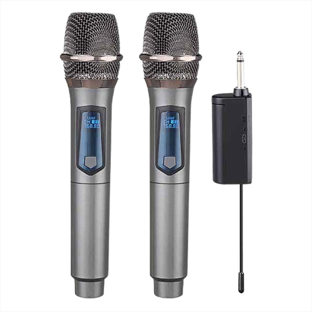 Micrófonos Inalámbricos Recargables Karaoke X2 img #1