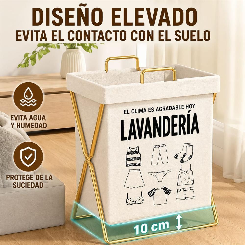 Cesta Para Ropa Sucia Plegable img #5