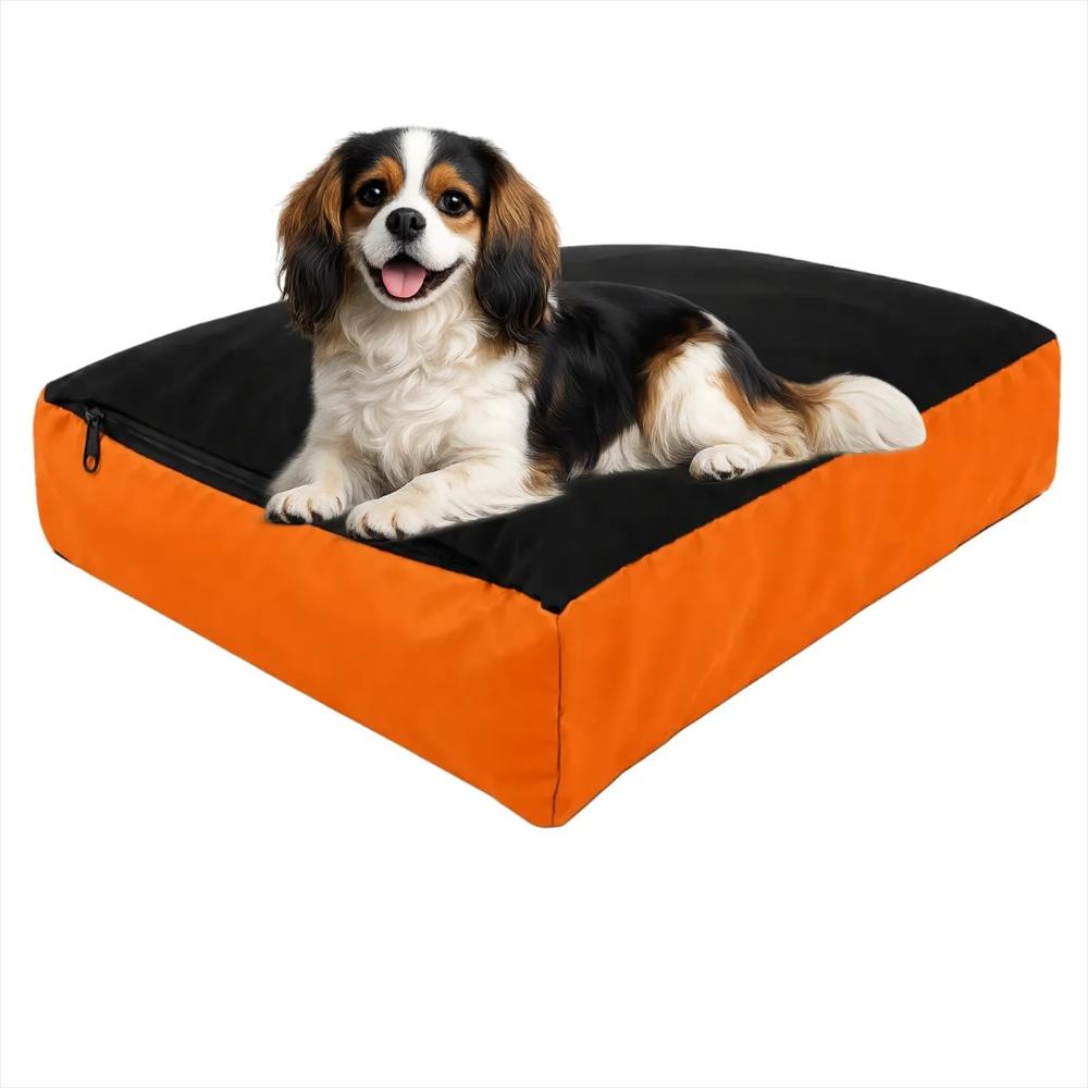 Colchon Lavable Mediano Naranja img #1