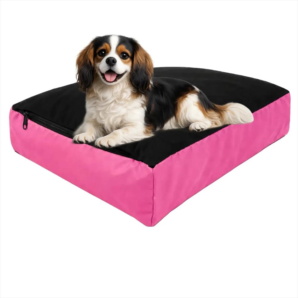 Colchon Lavable Mediano Rosado img #1