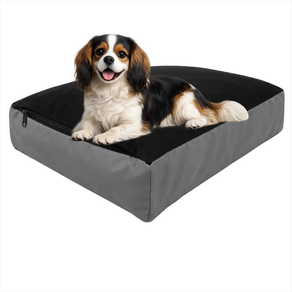 Colchon Lavable Mediano Gris img #1