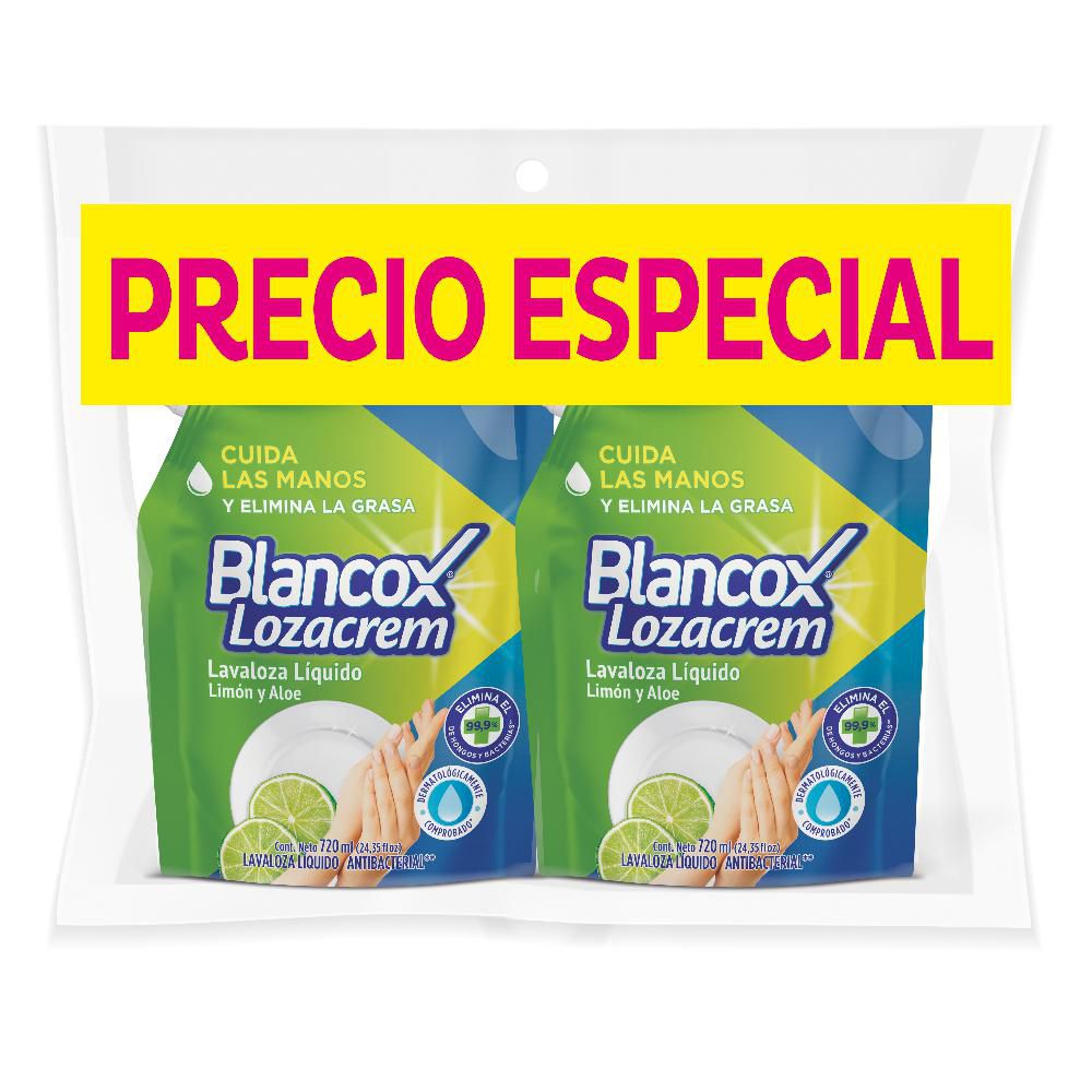 Lavaloza LOZA CREM limón y aloe (1440  ml) img #1