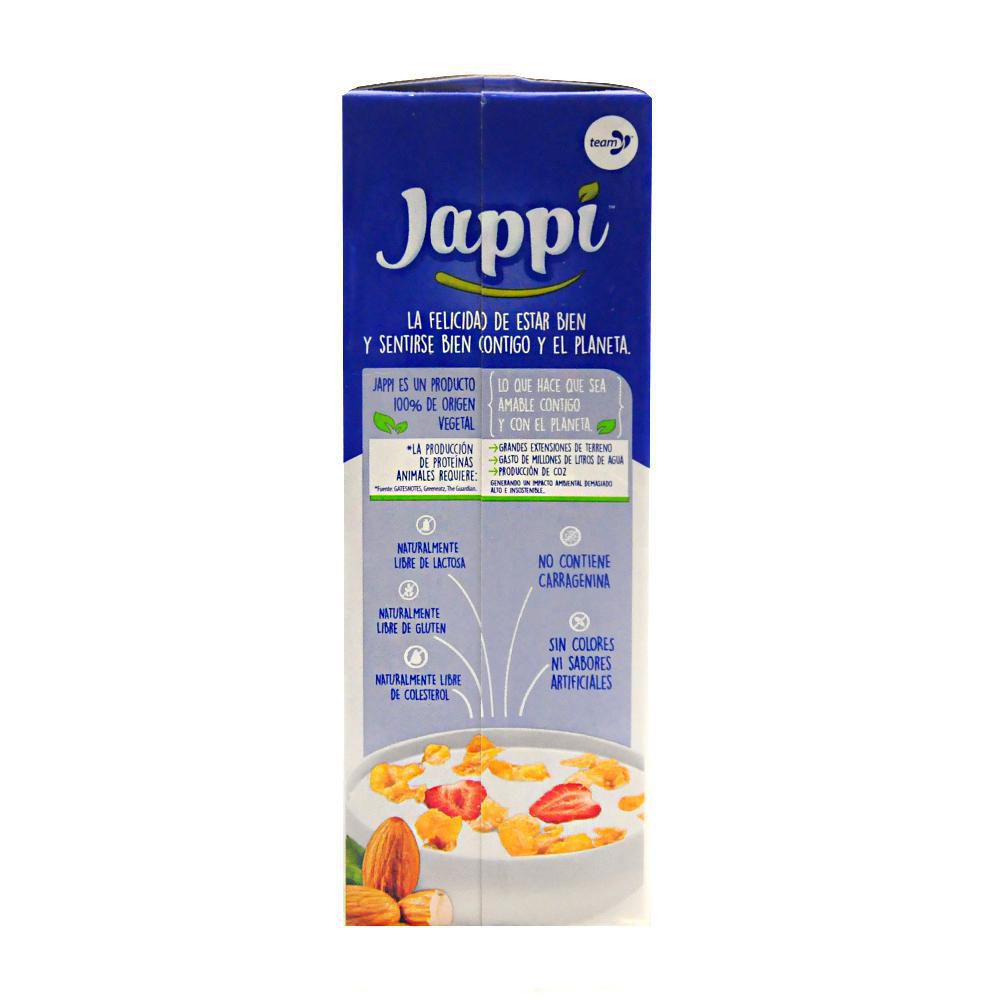 Bebida de almendras JAPPI sabor original (900  ml) img #2