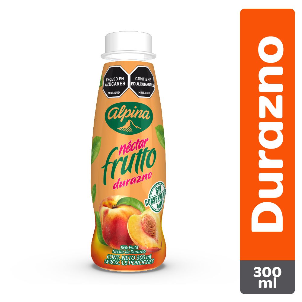Néctar FRUTTO durazno botella (300  ml) img #1