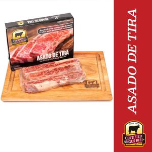 Asado de tira de res CERTIFIED ANGUS BEEF refrigerado