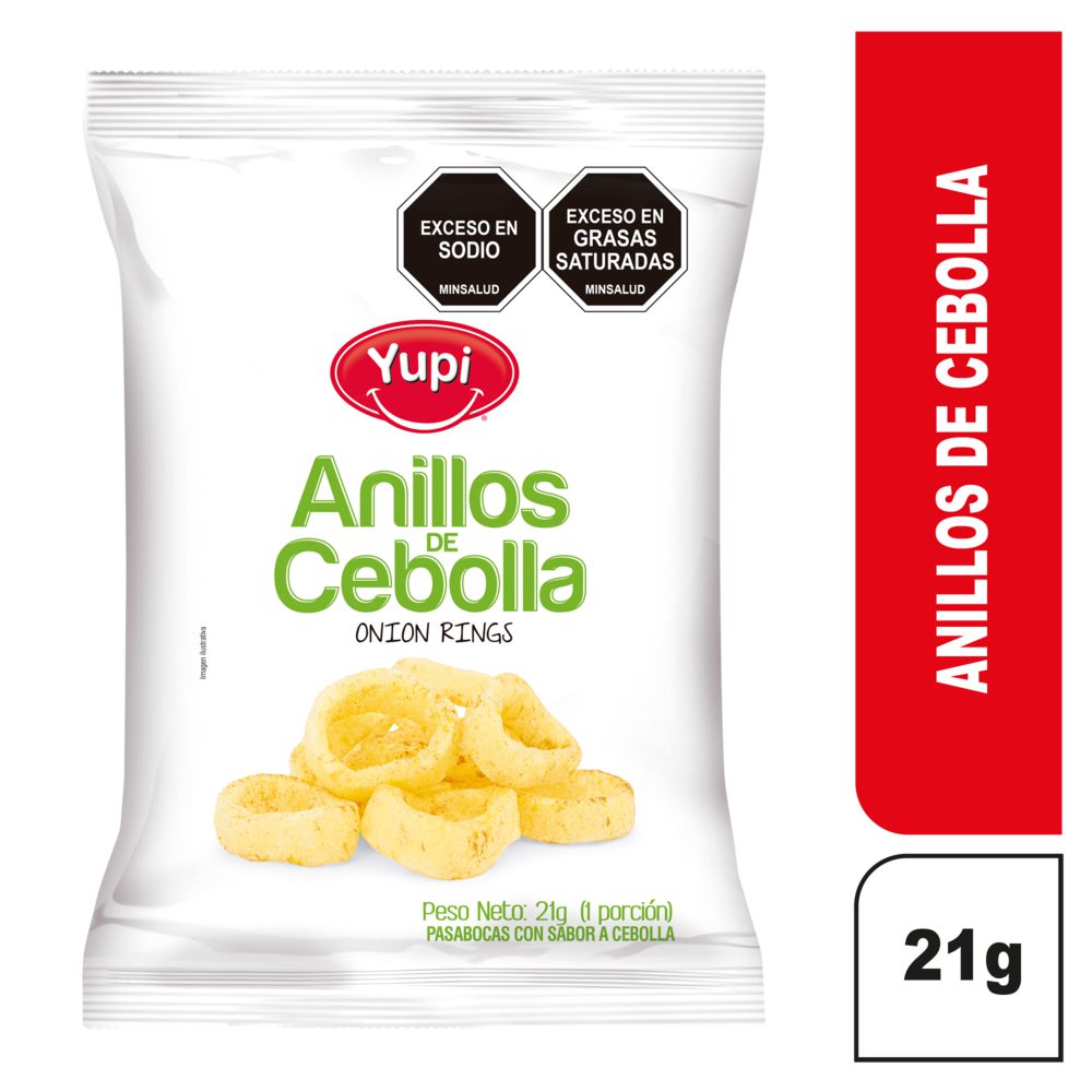 Pasabocas YUPI anillos de cebolla (21  gr) img #1