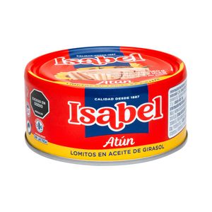 Atún ISABEL lomitos en aceite de girasol (104 gr)