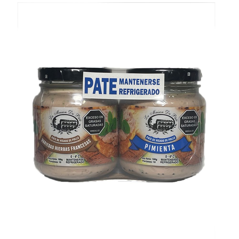 Paté LA MAISON DU PATE hígado de pollo x2und (200  gr) img #1