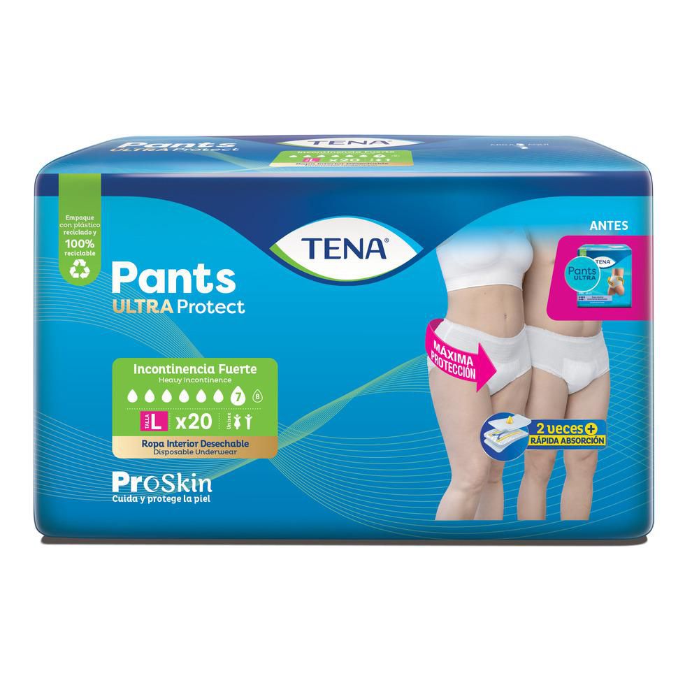 Pañales TENA pants ultra talla L (20  und) img #1