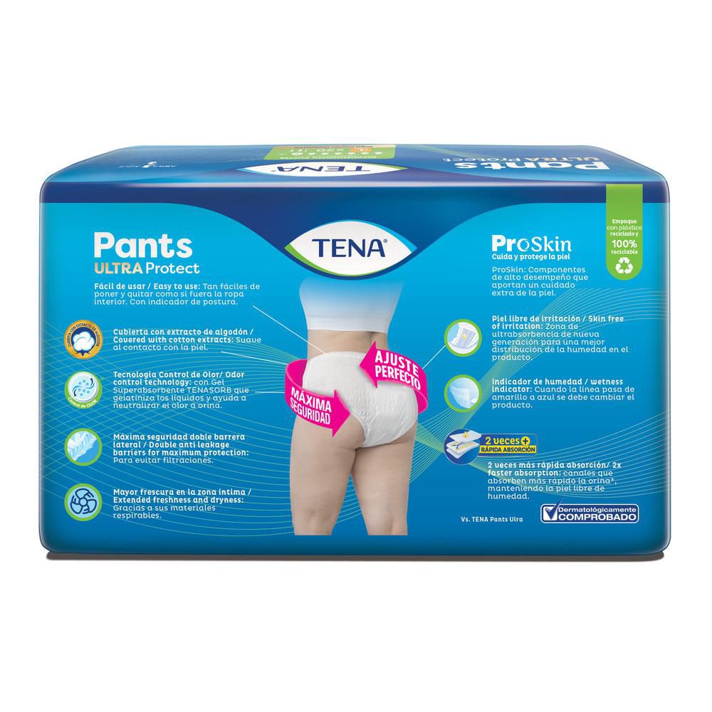 Pañales TENA pants ultra talla L (20  und) img #2