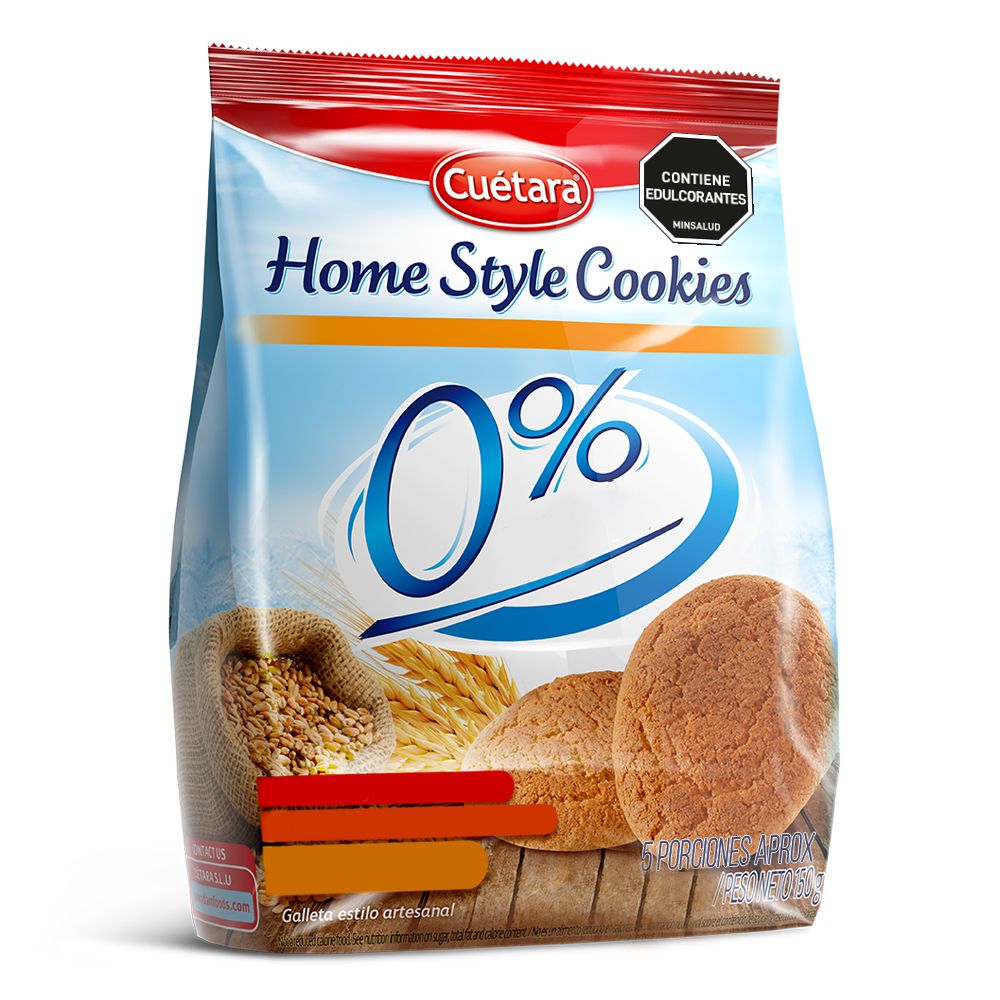 Galletas CUETARA MARCA EXCLUSIVA caseras sin azúcar (150  gr) img #1