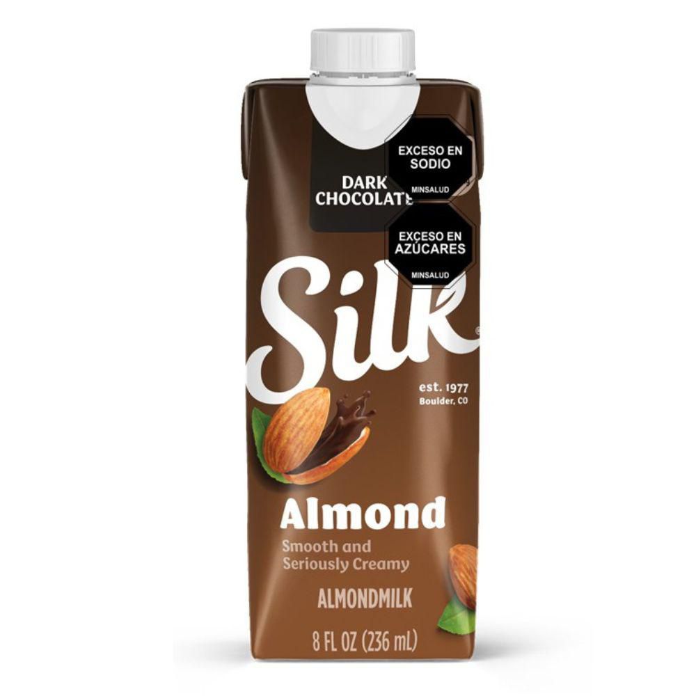 Bebida de almendras SILK chocolate amargo (236  ml) img #1