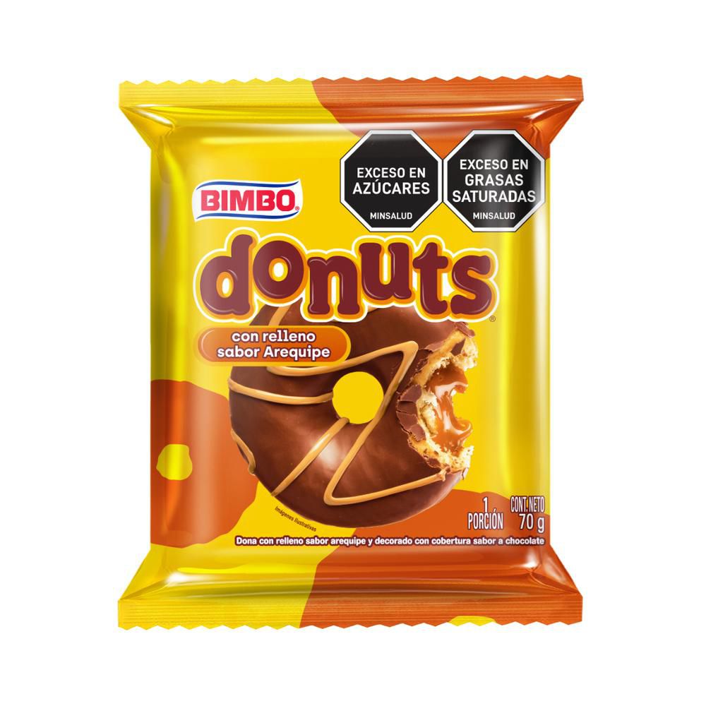Donuts BIMBO Rellena de arequipe (70  gr) img #1