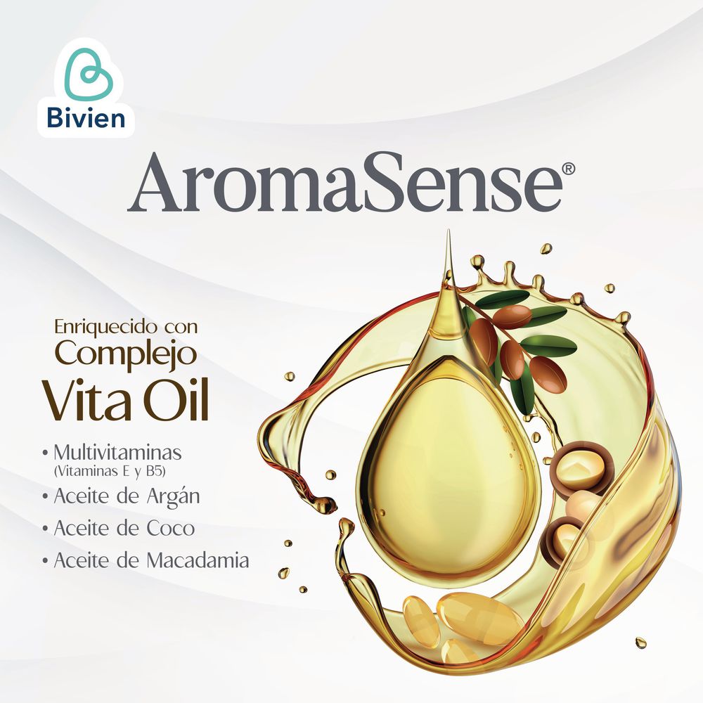 Jabón líquido AROMASENSE frutos rojos (400  ml) img #2