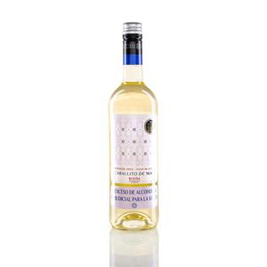 Vino blanco CABALLITO DE MAR MARCA EXCLUSI vegano Verdejo (750 ml)