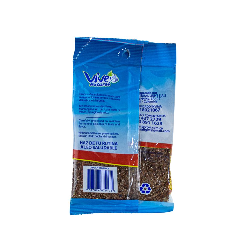 LINAZA  BOLSA NATURAL LIGH 60  gr img #2