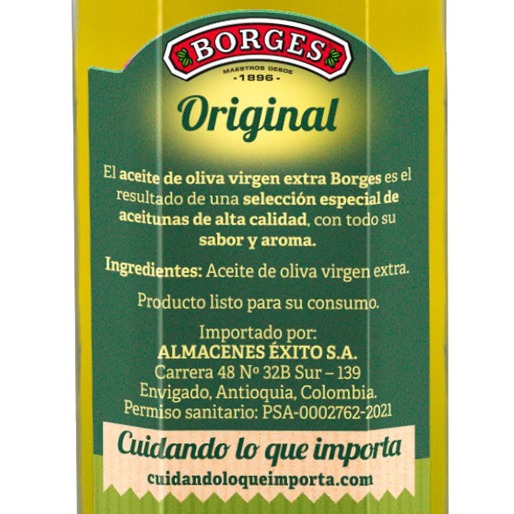 Aceite de oliva BORGES extra virgen (250  ml) img #2