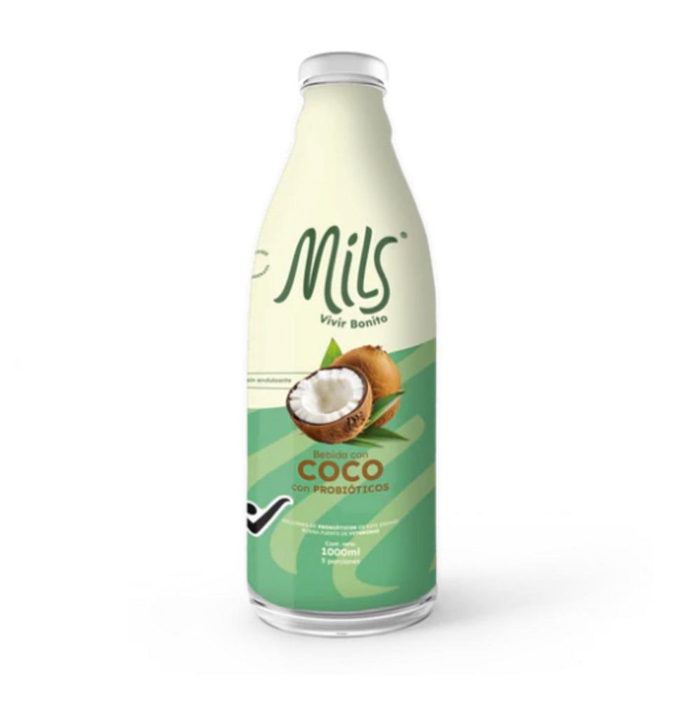 Bebida con coco MILS botella (1000  ml) img #1